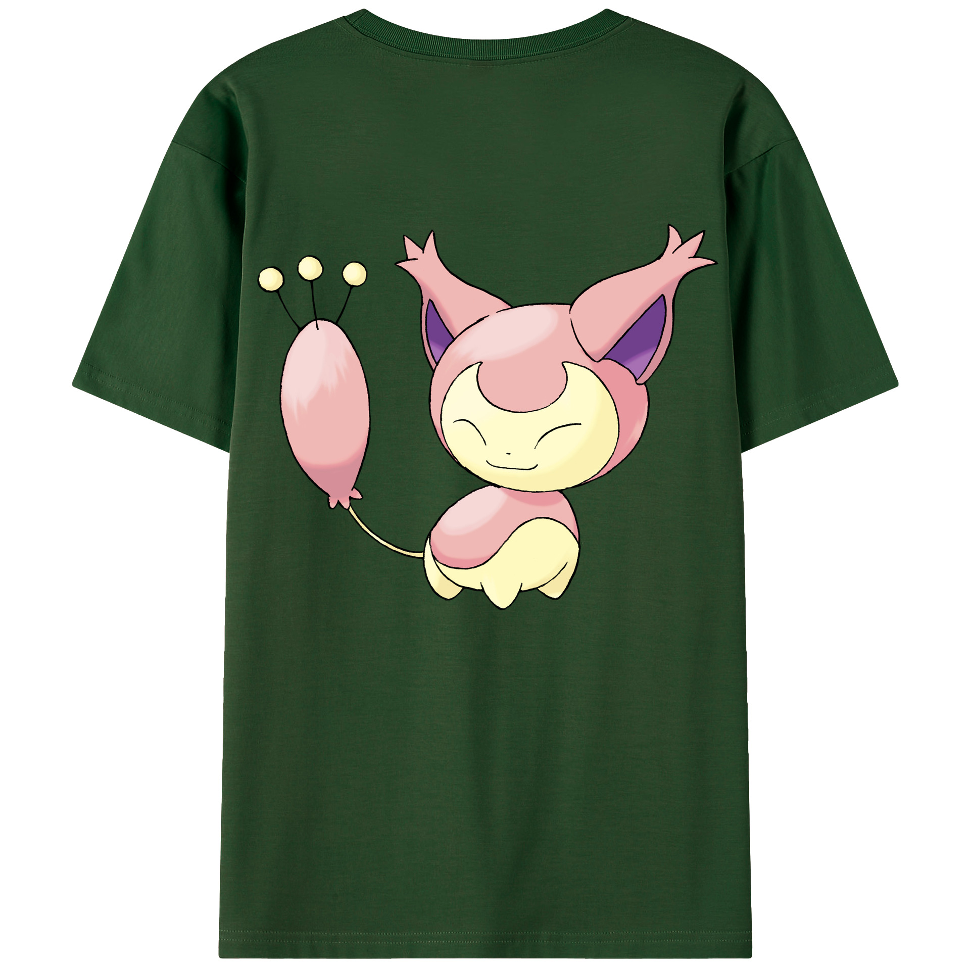 （画像用） ポケットモンスター Pokémon 綿100％半袖Tシャツ（背面プリント）